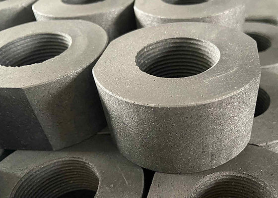 17Mpa Carbon Graphite Nut Stabilitas Suhu Tinggi