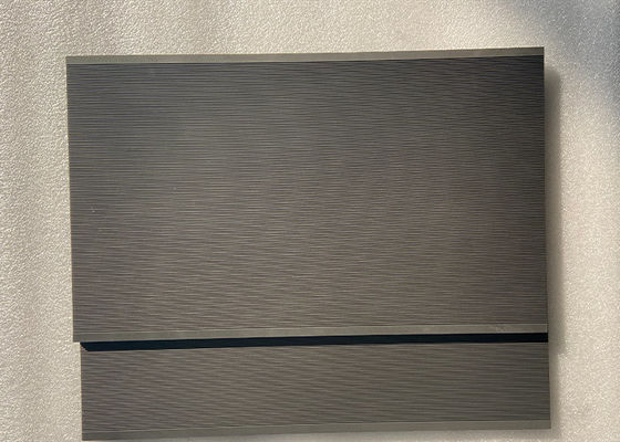 Hitam Moulded 49Mpa Fleksibel Lembar Grafit Persegi
